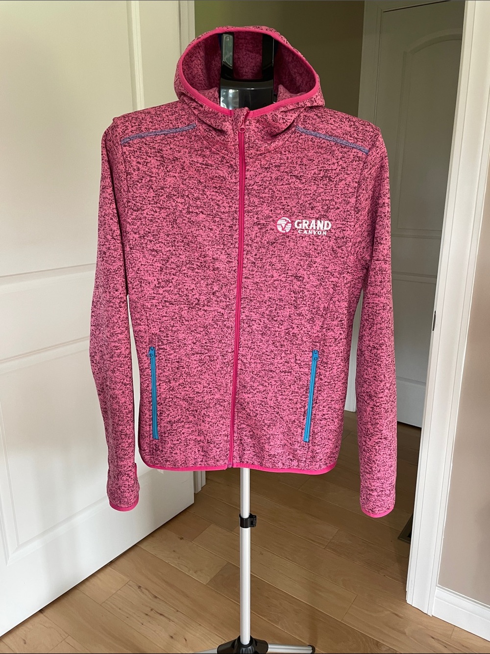 Grand Canyon Pink Heather Zip-Up Jacket